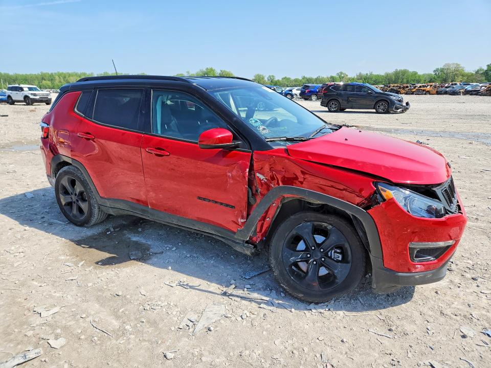 50067156 :رقم المزاد ، 3C4NJCBB8MT560280 vin ، 2021 Jeep Compass مزاد بيع