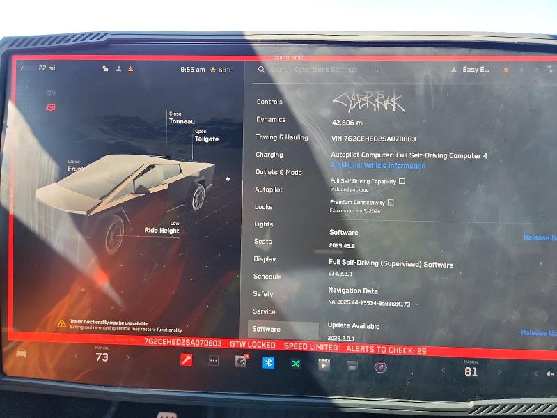 Продажа на аукционе авто 2025 Tesla Cybertruck, vin: 7G2CEHED2SA070803, номер лота: 50626876