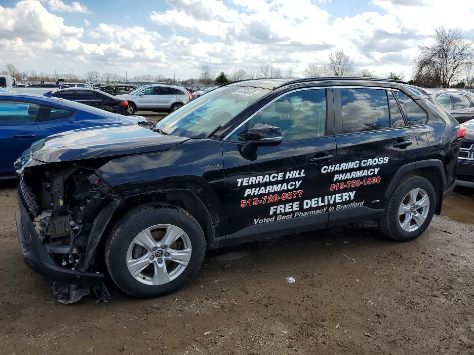 2021 Toyota Rav 4 მანქანა იყიდება აუქციონზე, vin: 2T3RWRFV2MW125225, აუქციონის ნომერი: 49244036