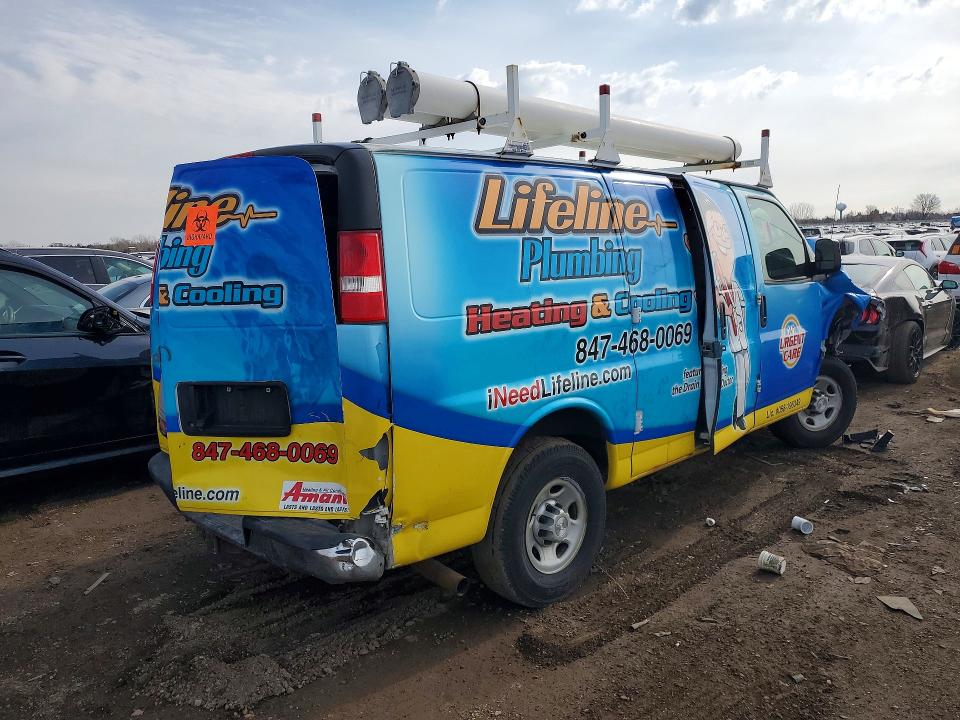 Aukcja sprzedaży 2017 Chevrolet Express G2500, vin: 1GCWGAFF5H1169735, numer aukcji: 48631776