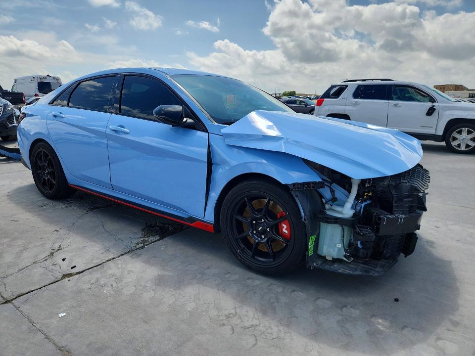 Auction sale of the 2022 Hyundai Elantra N, vin: KMHLW4AK5NU007301, lot number: 49859086