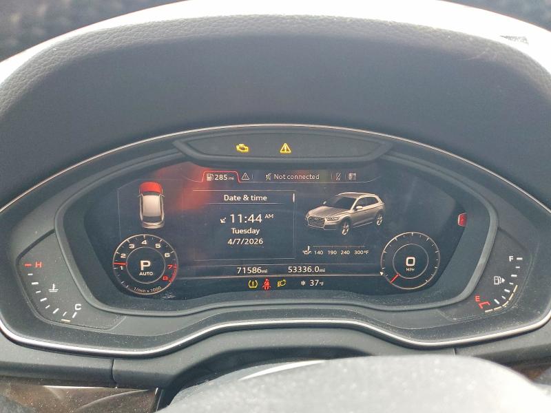 Продаж на аукціоні авто 2018 Audi Q5, vin: WA1BNAFY2J2249011, номер лоту: 47947476