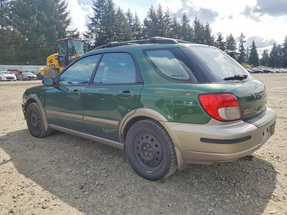 Aukcja sprzedaży 2002 Subaru Impreza, vin: JF1GG68502G835092, numer aukcji: 48997746