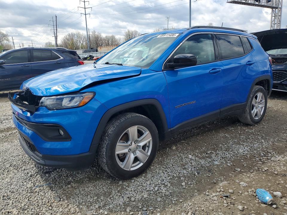 Продажа на аукционе авто 2022 Jeep Compass, vin: 3C4NJDBB6NT216972, номер лота: 48972406