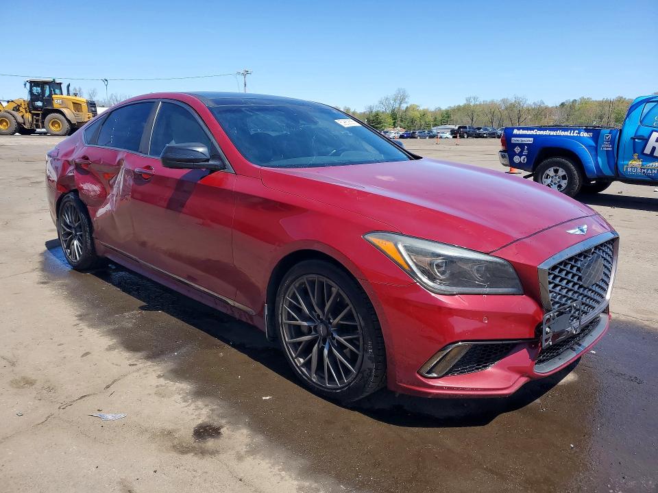 50660526 :رقم المزاد ، KMHGN4JB1JU226044 vin ، 2018 Genesis G80 مزاد بيع