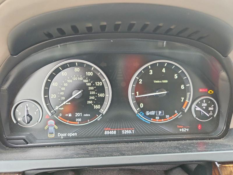 2013 Bmw 5 Series 550i Rwd მანქანა იყიდება აუქციონზე, vin: WBAYE8C57DDE22260, აუქციონის ნომერი: 51099586