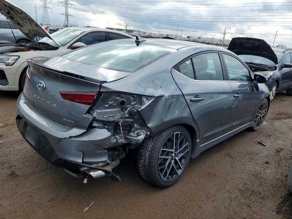 Продажа на аукционе авто 2019 Hyundai Elantra, vin: KMHD04LB5KU818028, номер лота: 49509986