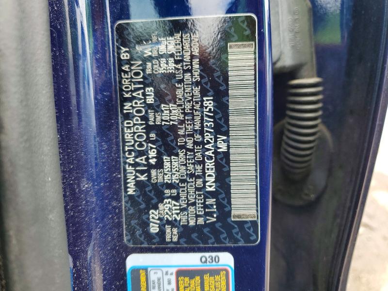 Aukcja sprzedaży 2023 Kia Seltos, vin: KNDERCAA2P7377581, numer aukcji: 51105436