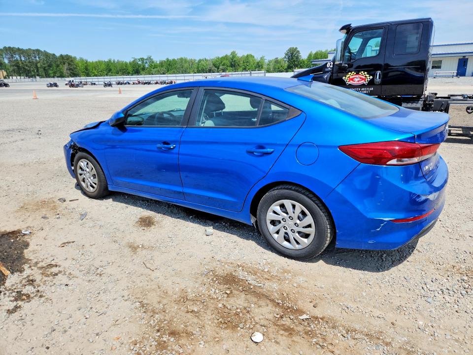 50214596 :رقم المزاد ، KMHD74LF5HU090086 vin ، 2017 Hyundai Elantra مزاد بيع