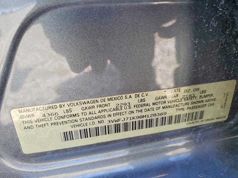 Продаж на аукціоні авто 2008 Volkswagen Gli, vin: 3VWFJ71K98M128369, номер лоту: 50674346
