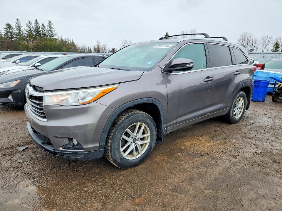 Продаж на аукціоні авто 2014 Toyota Highlander, vin: 5TDDKRFH8ES023446, номер лоту: 49122776