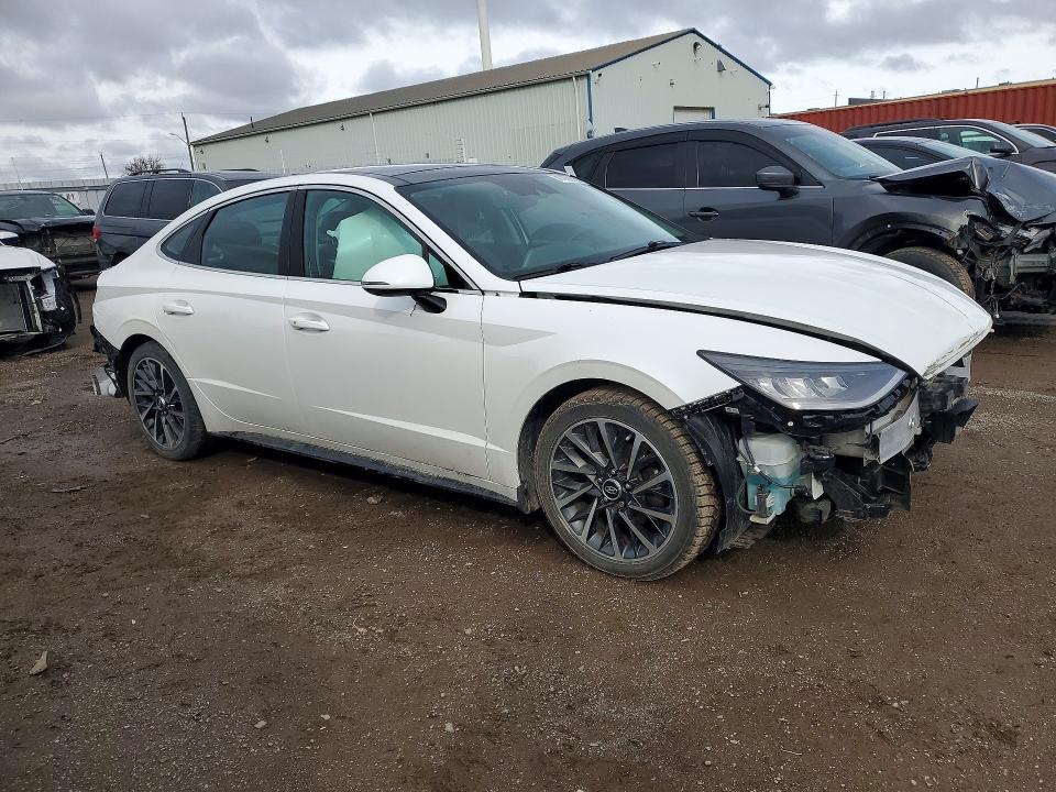47689726 :رقم المزاد ، KMHL64J27NA216640 vin ، 2022 Hyundai Sonata مزاد بيع