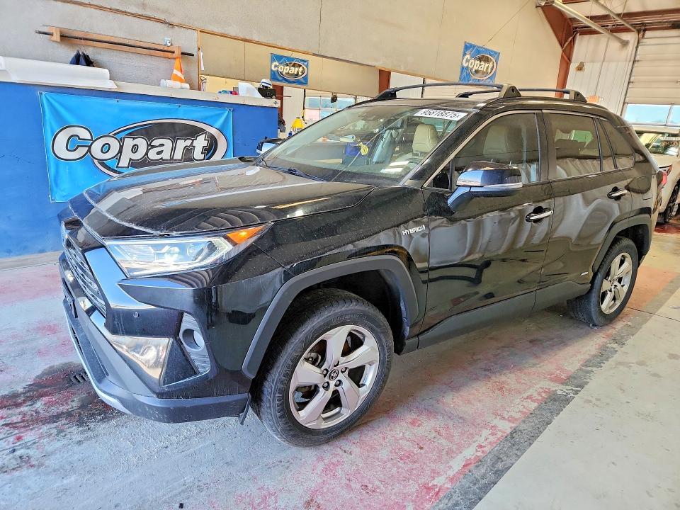 95818875 :رقم المزاد ، 2T3D6RFV8MW021610 vin ، 2021 Toyota Rav4 Hybrid مزاد بيع