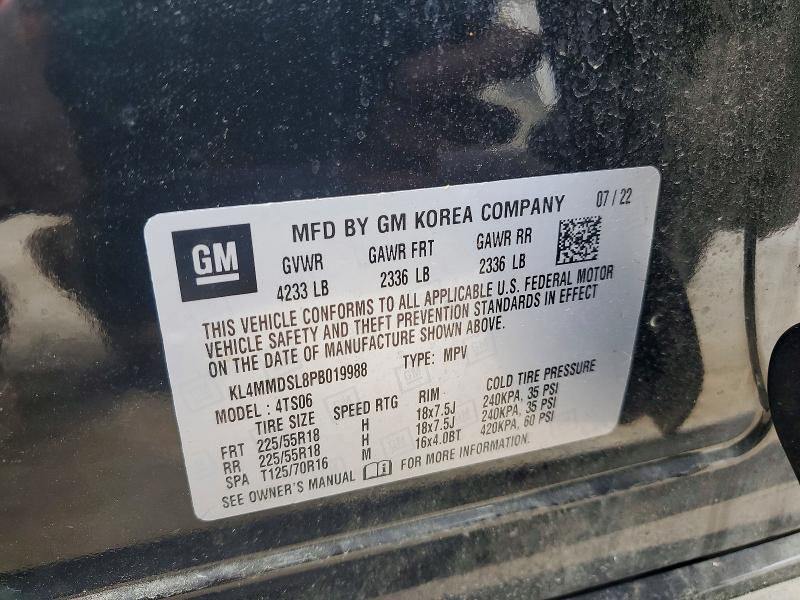 Продажа на аукционе авто 2023 Buick Encore Gx, vin: KL4MMDSL8PB019988, номер лота: 48314306