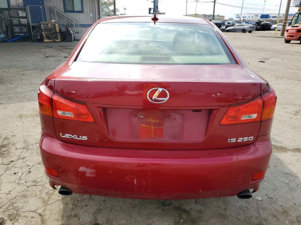 Продаж на аукціоні авто 2007 Lexus Is, vin: JTHBK262475049009, номер лоту: 51901006