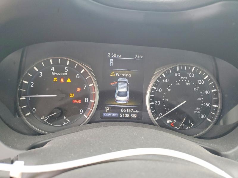 2019 Infiniti Q50 Luxe მანქანა იყიდება აუქციონზე, vin: JN1EV7AP2KM517004, აუქციონის ნომერი: 78557035