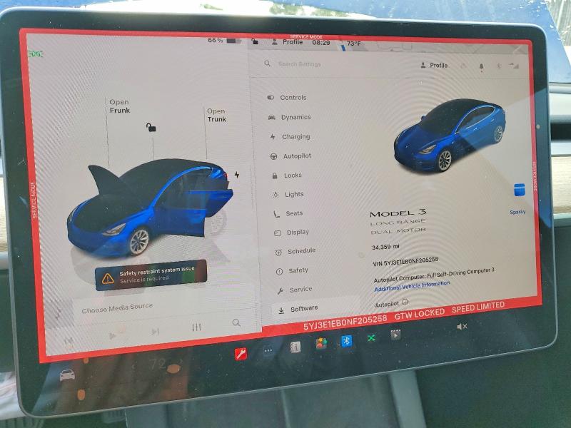 Продаж на аукціоні авто 2022 Tesla Model 3, vin: 5YJ3E1EB0NF205258, номер лоту: 51339126