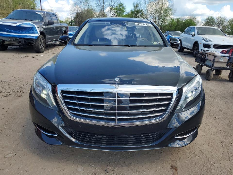 50130056 :رقم المزاد ، WDDUG8FB6FA104960 vin ، 2015 Mercedes-benz S مزاد بيع