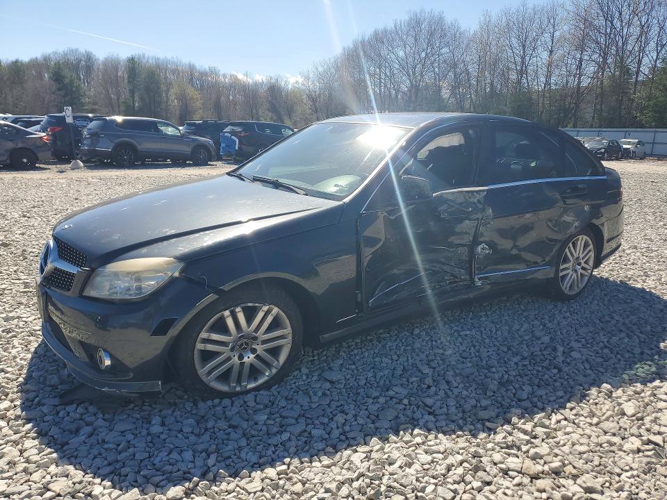 2009 Mercedes-benz C მანქანა იყიდება აუქციონზე, vin: WDDGF81X59R046686, აუქციონის ნომერი: 50329196