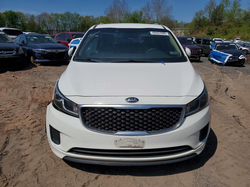 2015 Kia Sedona მანქანა იყიდება აუქციონზე, vin: KNDMB5C12F6037263, აუქციონის ნომერი: 49267096