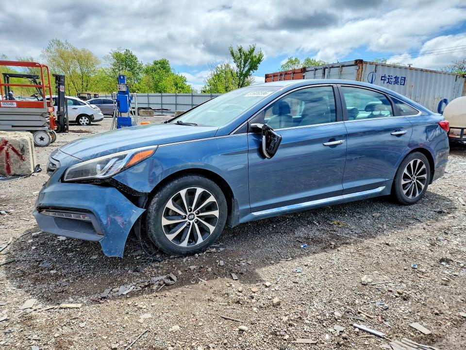 2015 Hyundai Sonata მანქანა იყიდება აუქციონზე, vin: 5NPE34AF2FH133698, აუქციონის ნომერი: 51606596