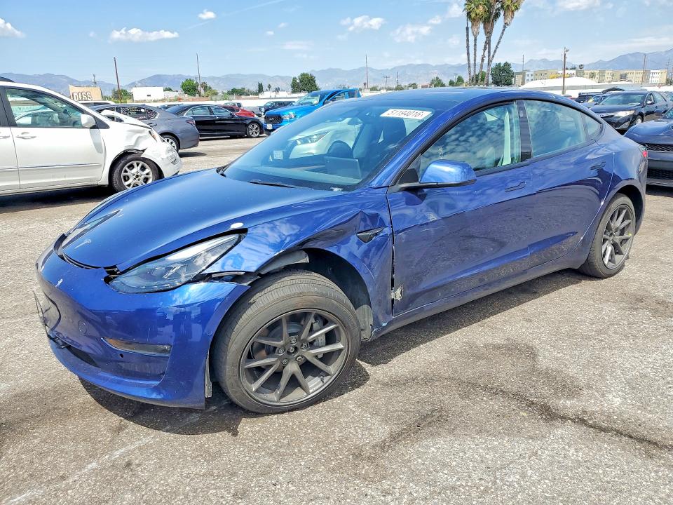 Aukcja sprzedaży 2022 Tesla Model 3, vin: 5YJ3E1EB6NF172931, numer aukcji: 51194016