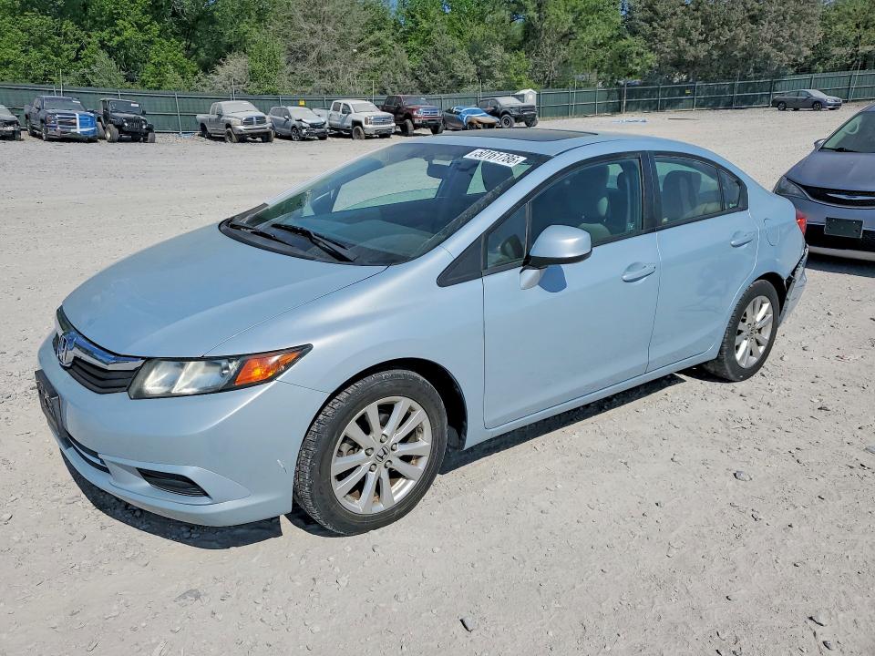 Продаж на аукціоні авто 2012 Honda Civic, vin: 19XFB2F84CE019322, номер лоту: 50161786