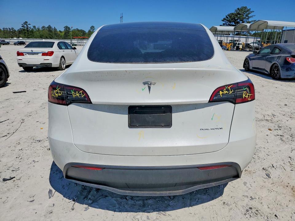 2024 Tesla Model Y მანქანა იყიდება აუქციონზე, vin: 7SAYGAEE4RF155306, აუქციონის ნომერი: 48340846