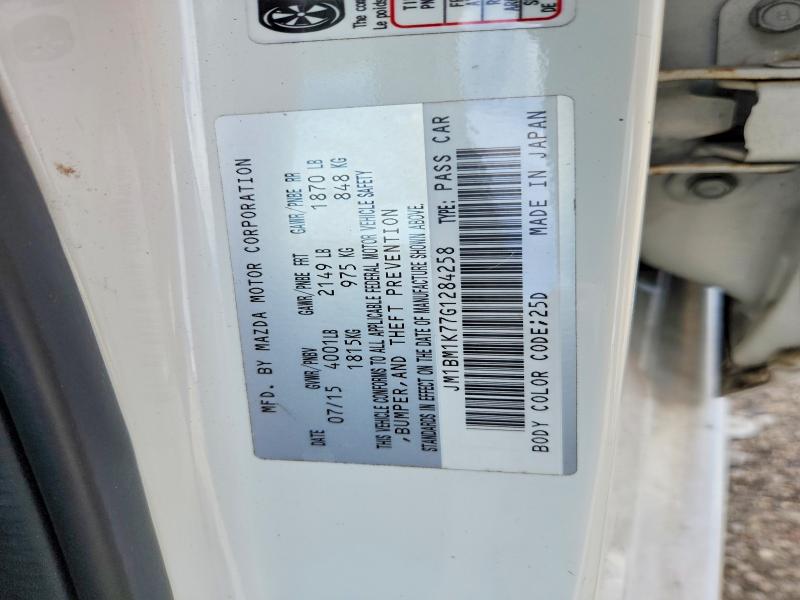 Продажа на аукционе авто 2016 Mazda 3, vin: JM1BM1K77G1284258, номер лота: 48982636