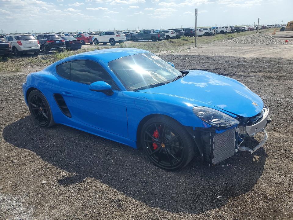 51776836 :رقم المزاد ، WP0AB2A86NS263328 vin ، 2022 Porsche Cayman مزاد بيع