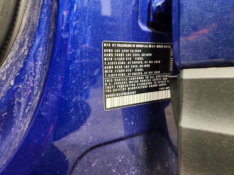 Продаж на аукціоні авто 2023 Volkswagen Taos, vin: 3VVUX7B25PM369367, номер лоту: 51431866