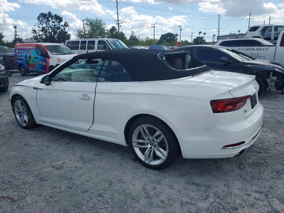 2019 Audi A5 მანქანა იყიდება აუქციონზე, vin: WAUWNGF5XKN008746, აუქციონის ნომერი: 48212306