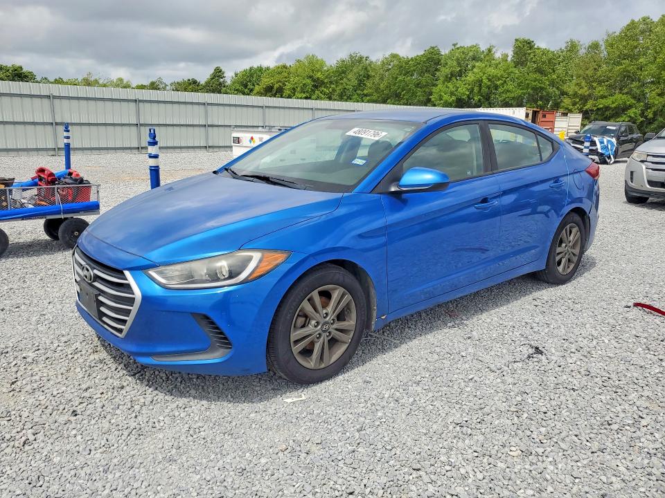 Продажа на аукционе авто 2018 Hyundai Elantra, vin: 5NPD84LF7JH346097, номер лота: 48091796