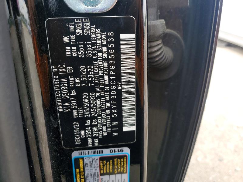 Продаж на аукціоні авто 2023 Kia Telluride, vin: 5XYP3DGC1PG356538, номер лоту: 50906546
