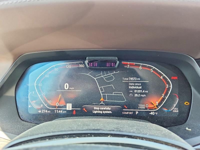 49983576 :رقم المزاد ، 5UXCW2C50KLB44195 vin ، 2019 Bmw X7 مزاد بيع