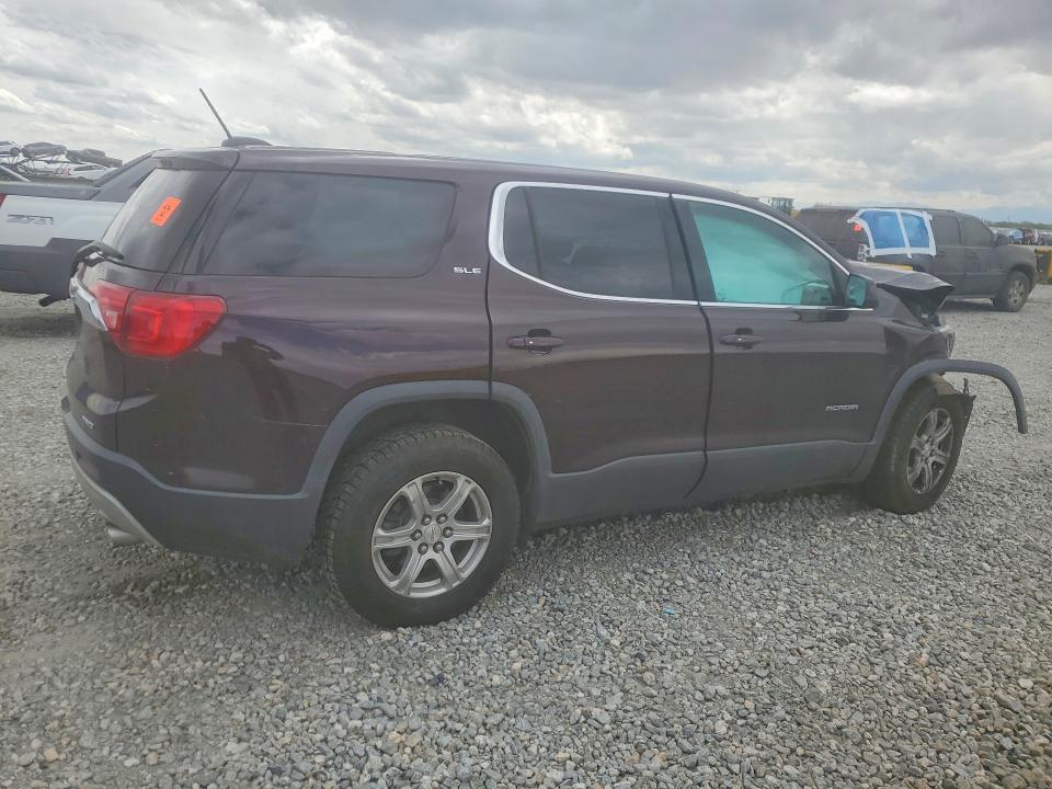 2018 Gmc Acadia მანქანა იყიდება აუქციონზე, vin: 1GKKNRLS9JZ158897, აუქციონის ნომერი: 51041156