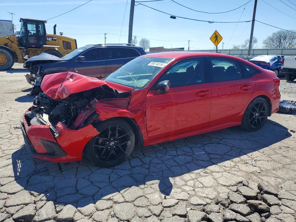 50574616 :رقم المزاد ، 2HGFE2F59NH571582 vin ، 2022 Honda Civic مزاد بيع