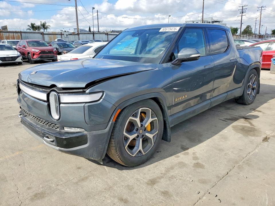 50673476 :رقم المزاد ، 7FCTGAAA4NN007706 vin ، 2022 Rivian R1t مزاد بيع