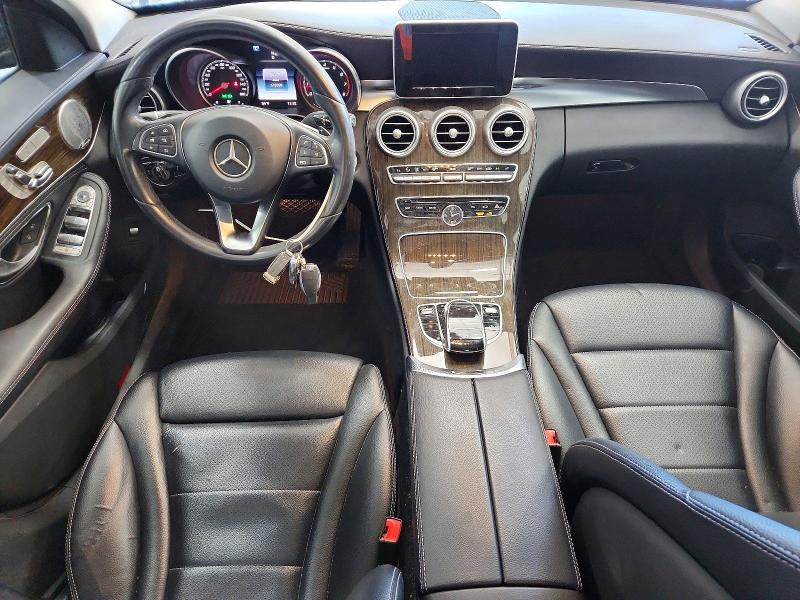 50504896 :رقم المزاد ، 55SWF4KB5FU017240 vin ، 2015 Mercedes-benz C مزاد بيع
