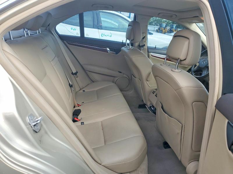 2011 Mercedes-benz C მანქანა იყიდება აუქციონზე, vin: WDDGF5EBXBA458362, აუქციონის ნომერი: 50647016