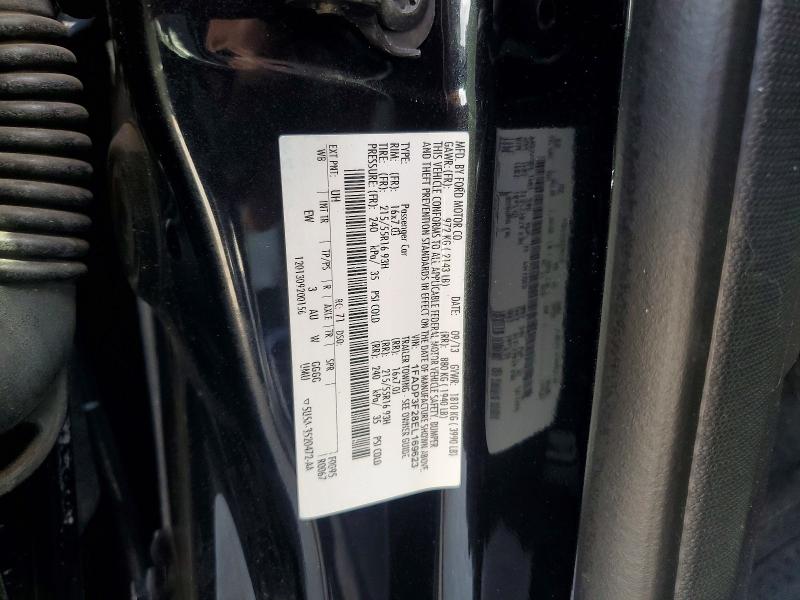 2014 Ford Focus მანქანა იყიდება აუქციონზე, vin: 1FADP3F28EL169623, აუქციონის ნომერი: 51663326