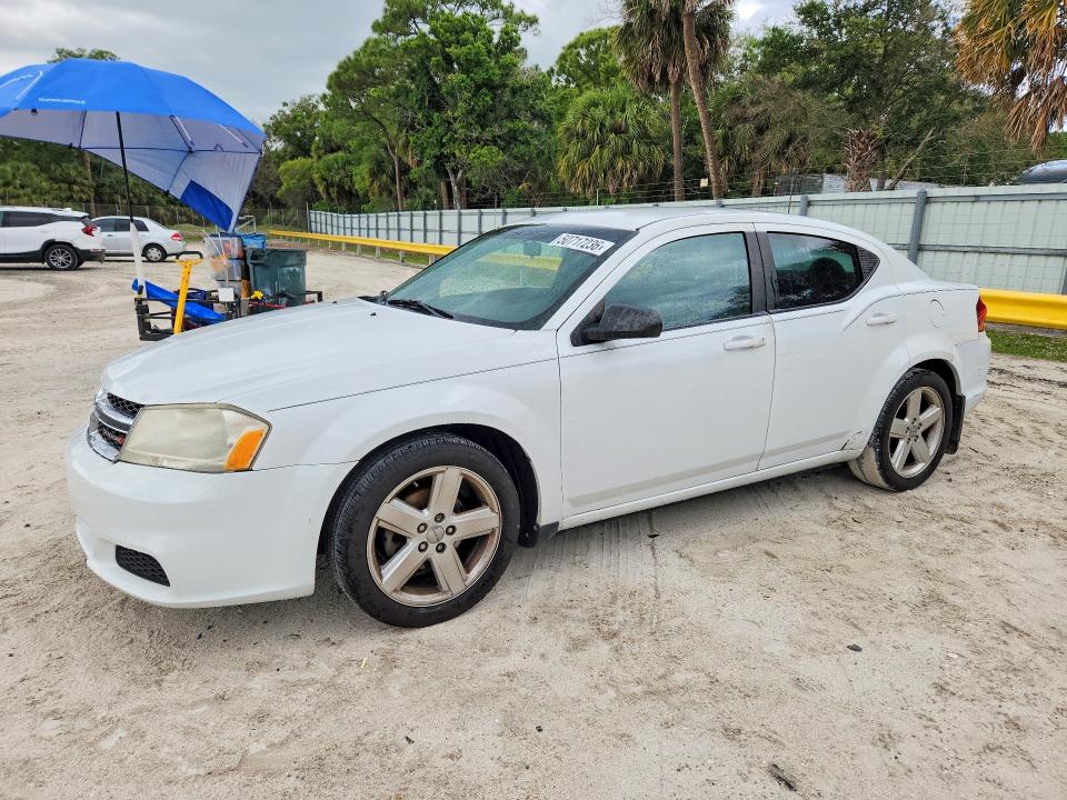Aukcja sprzedaży 2013 Dodge Avenger, vin: 1C3CDZAB8DN708595, numer aukcji: 50717236