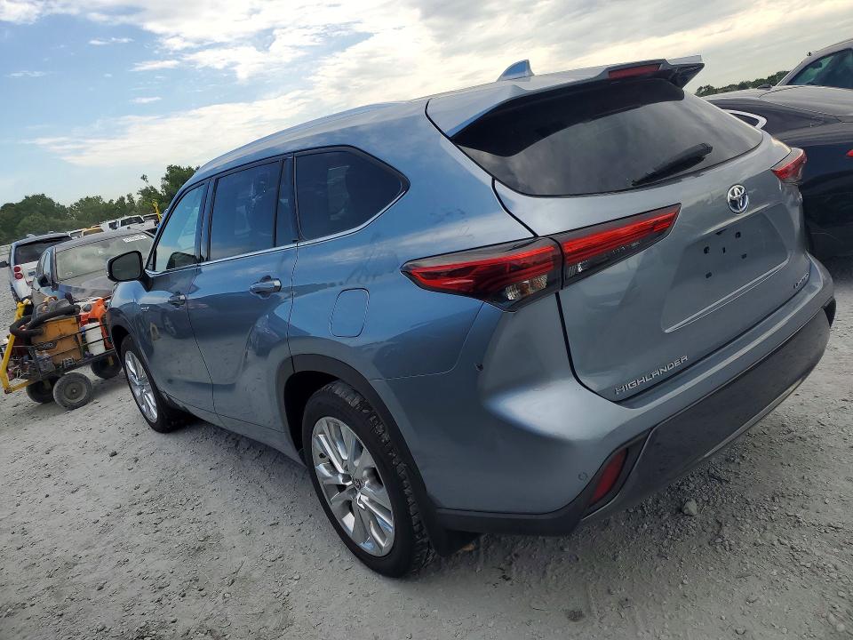 51761386 :رقم المزاد ، 5TDYARAH9LS000590 vin ، 2020 Toyota Highlander Hybrid مزاد بيع
