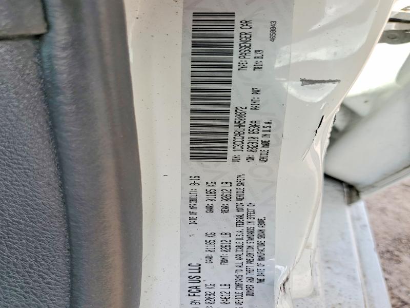Aukcja sprzedaży 2017 Chrysler 200, vin: 1C3CCCAB1HN500872, numer aukcji: 49975856