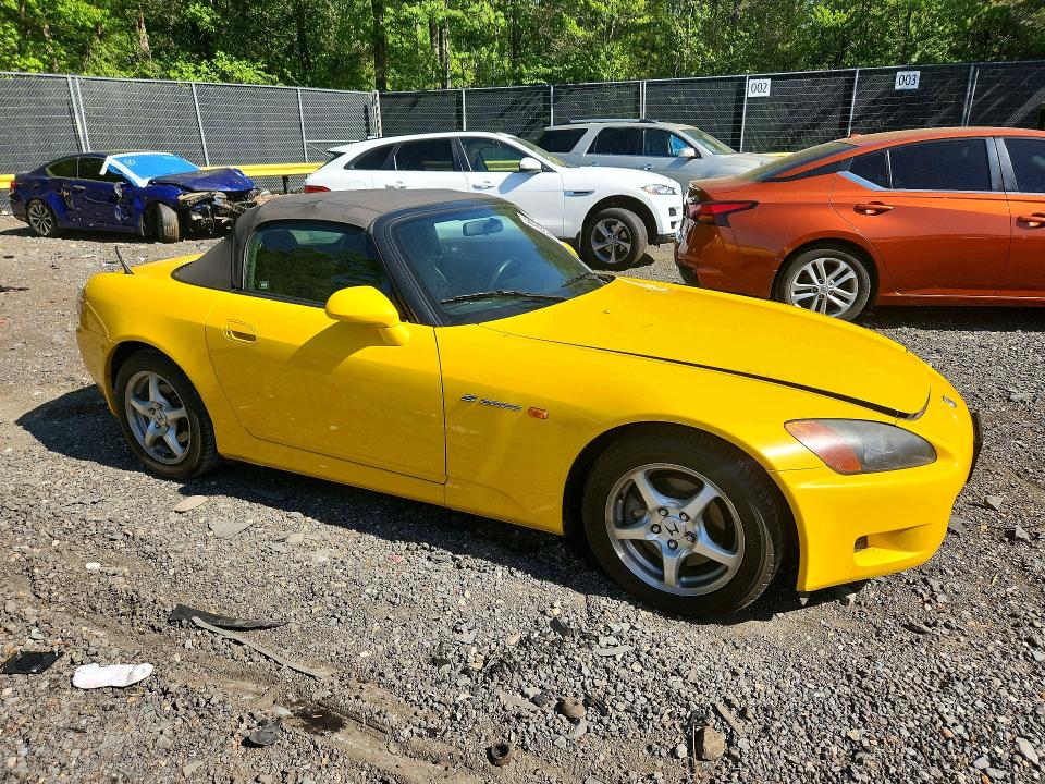 Продаж на аукціоні авто 2001 Honda S2000, vin: JHMAP11491T009379, номер лоту: 50702766
