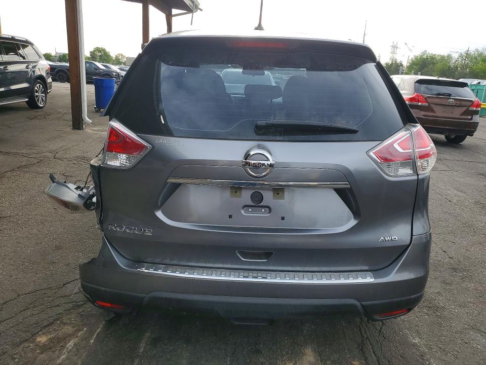 2016 Nissan Rogue მანქანა იყიდება აუქციონზე, vin: KNMAT2MV0GP612438, აუქციონის ნომერი: 50833216
