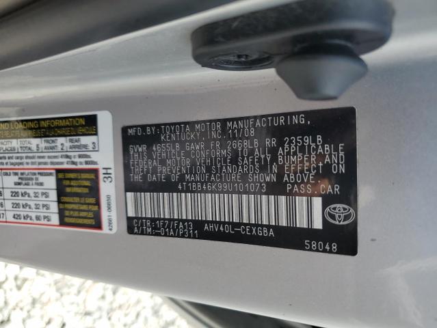 Aukcja sprzedaży 2009 Toyota Camry, vin: 4T1BB46K99U101073, numer aukcji: 50976816
