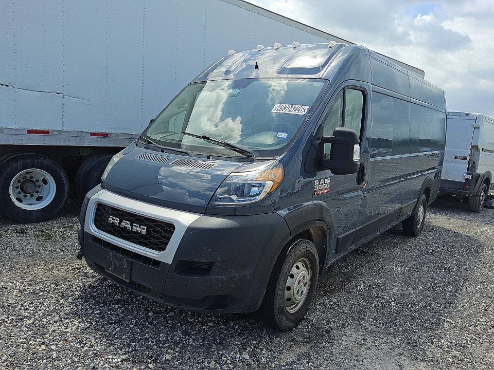 2021 Ram Promaster 3500 მანქანა იყიდება აუქციონზე, vin: 3C6FRVJGXME503161, აუქციონის ნომერი: 49304226