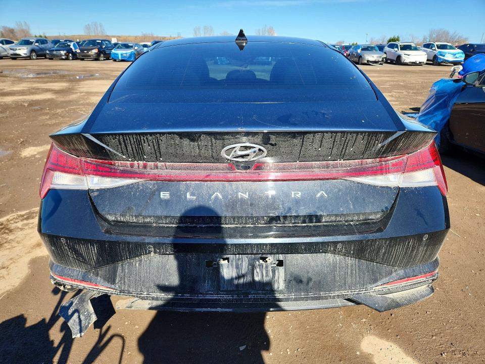 Продажа на аукционе авто 2021 Hyundai Elantra, vin: KMHLN4AG7MU071403, номер лота: 50420206