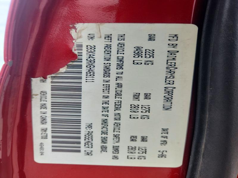 Aukcja sprzedaży 2006 Dodge Charger, vin: 2B3KA43RX6H469111, numer aukcji: 51764036